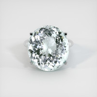 18.94 Ct. Gemstone Ring, Platinum 950 1