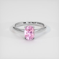 1.09 Ct. Sapphire Ring, Platinum 950 1
