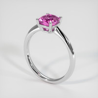 2.26 Ct. Pink Sapphire Ring, Platinum 950 2