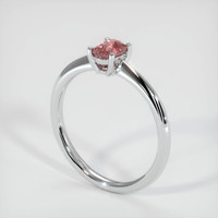 0.64 Ct. Sapphire Ring, Platinum 950 2