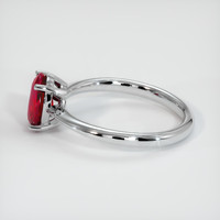 1.19 Ct. Ruby Ring, Platinum 950 4