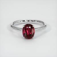 2.02 Ct. Ruby Ring, Platinum 950 1