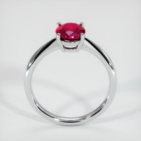 1.31 Ct. Ruby Ring, Platinum 950 3