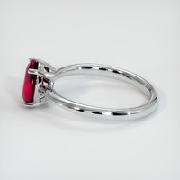 1.31 Ct. Ruby Ring, Platinum 950 4