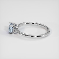 1.01 Ct. Blue Sapphire Ring, Platinum 950 4