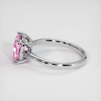 2.04 Ct. Pink Sapphire Ring, Platinum 950 4
