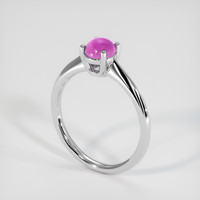 1.40 Ct. Sapphire Ring, Platinum 950 2