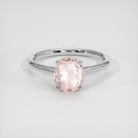 2.03 Ct. Pink Sapphire Ring, Platinum 950 1