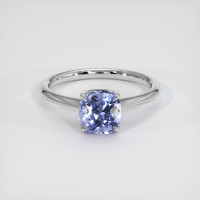 3.02 Ct. Violet Sapphire Ring, Platinum 950 1