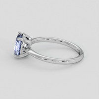 1.89 Ct. Blue Sapphire Ring, Platinum 950 4