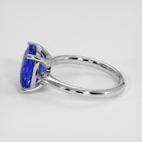 5.50 Ct. Blue Sapphire Ring, Platinum 950 4