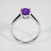 2.13 Ct. Purple Sapphire Ring, Platinum 950 3