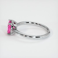 2.09 Ct. Pinkish Purple Sapphire Ring, Platinum 950 4