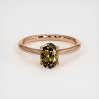 1.15 Ct. Gemstone Ring, 14K Rose Gold 1