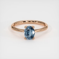 1.20 Ct. Gemstone Ring, 14K Rose Gold 1