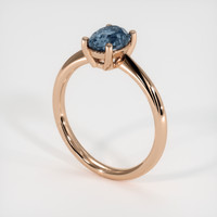 1.20 Ct. Gemstone Ring, 14K Rose Gold 2