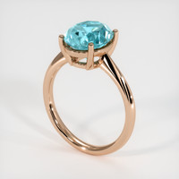 4.81 Ct. Gemstone Ring, 14K Rose Gold 2