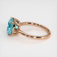 4.81 Ct. Gemstone Ring, 14K Rose Gold 4