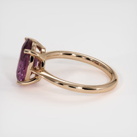 3.64 Ct. Purple Sapphire Ring, 14K Rose Gold 4