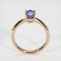 1.12 Ct. Sapphire Ring, 14K Rose Gold 3