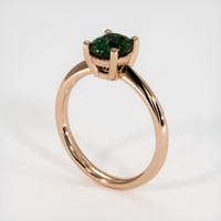1.13 Ct. Sapphire Ring, 14K Rose Gold 2