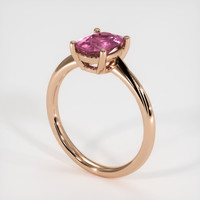 1.51 Ct. Sapphire Ring, 14K Rose Gold 2