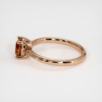 0.80 Ct. Gemstone Ring, 18K Rose Gold 4