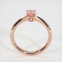 0.57 Ct. Sapphire Ring, 18K Rose Gold 3