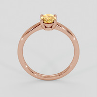 1.02 Ct. Bi Color / Parti Sapphire Ring, 18K Rose Gold 3
