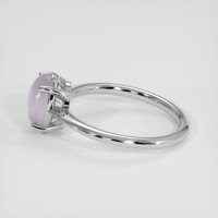 1.75 Ct. White Moonstone Ring, Silver 4