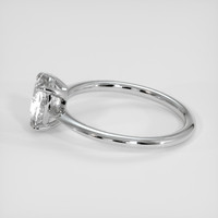 2.23 Ct. White Sapphire Ring, Silver 4