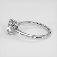 2.03 Ct. White Sapphire Ring, Silver 4