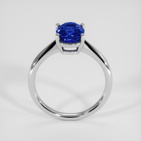 3.12 Ct. Blue Sapphire Ring, 10K White Gold 3