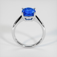 3.05 Ct. Sapphire Ring, 14K White Gold 3