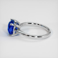 3.05 Ct. Sapphire Ring, 14K White Gold 4