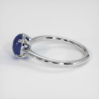 2.17 Ct. Sapphire Ring, 14K White Gold 4