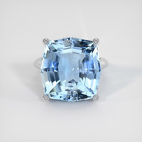 16.87 Ct. Gemstone Ring, 14K White Gold 1
