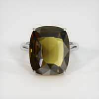 11.16 Ct. Gemstone Ring, 14K White Gold 1