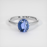 1.82 Ct. Gemstone Ring, 14K White Gold 1