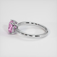 1.09 Ct. Sapphire Ring, 14K White Gold 4