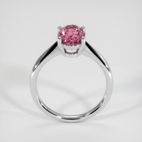 1.92 Ct. Pink Sapphire Ring, 14K White Gold 3