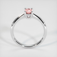 0.31 Ct. Padparadscha Sapphire Ring, 14K White Gold 3