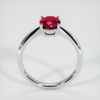 1.19 Ct. Ruby Ring, 14K White Gold 3