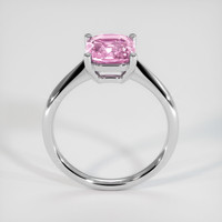 2.04 Ct. Pink Sapphire Ring, 14K White Gold 3