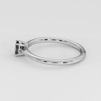 0.37 Ct. Bi Color Sapphire Ring, 14K White Gold 4