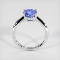 2.57 Ct. Sapphire Ring, 14K White Gold 3