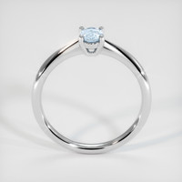 0.49 Ct. Sapphire Ring, 14K White Gold 3