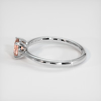 0.68 Ct. Sapphire Ring, 14K White Gold 4
