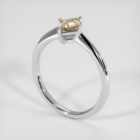 1.06 Ct. Sapphire Ring, 14K White Gold 2