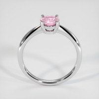 0.89 Ct. Pink Sapphire Ring, 14K White Gold 3